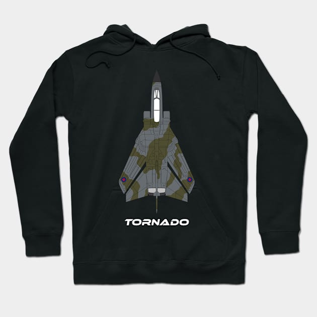 British Tornado GR1/GR4 Hoodie by BearCaveDesigns